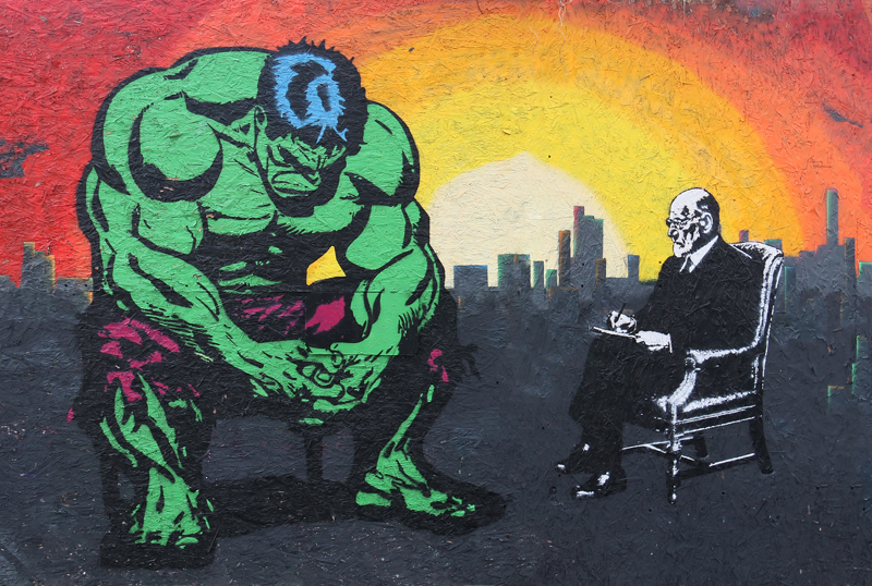 Hulk & Freud