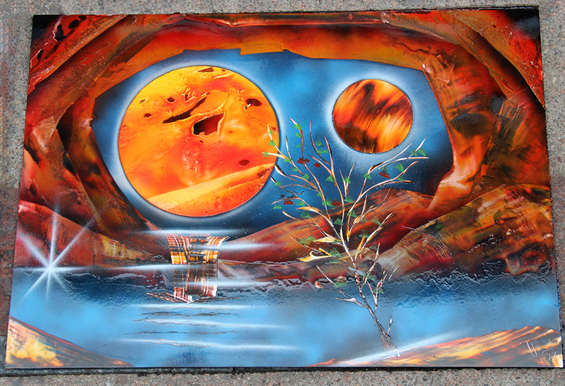 Streetart Malerei